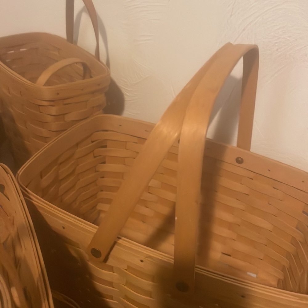 Longaberger Baskets 1997-2000 varies sizes - Picture 4 of 6